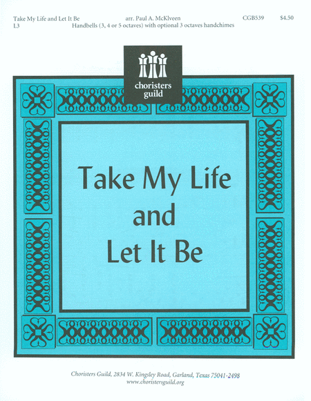 Cover of Take My Life and Let It Be