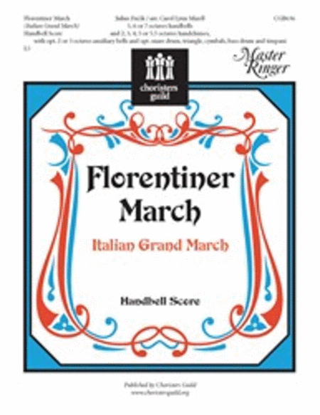 Cover of Florentiner March - Handbell Score