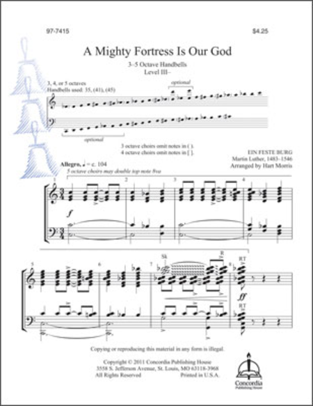 Cover of A Mighty Fortress Is Our God