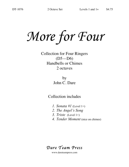 Cover of More for Four