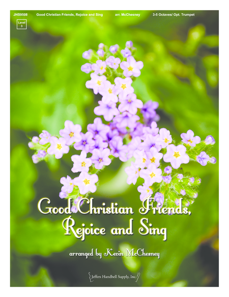 Cover of Good Christian Friends Rejoice and Sing