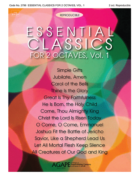 Cover of Essential Classics For 2 Octaves Vol. 1