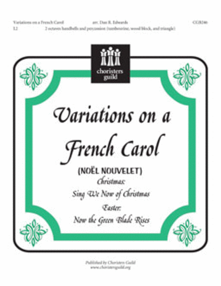 Cover of Variations on a French Carol