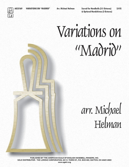 Cover of Variations on "Madrid"