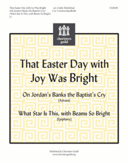 Cover of That Easter Day with Joy Was Bright