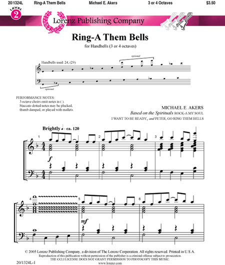 Cover of Ring-A Them Bells