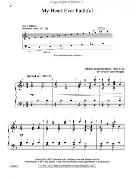 Page 1 of My Heart Ever Faithful
