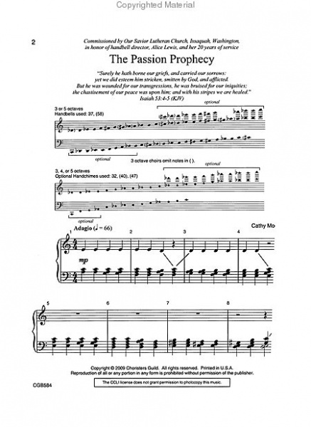 Page 1 of The Passion Prophecy