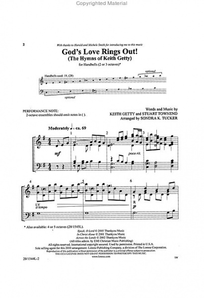 Page 1 of God's Love Rings Out!