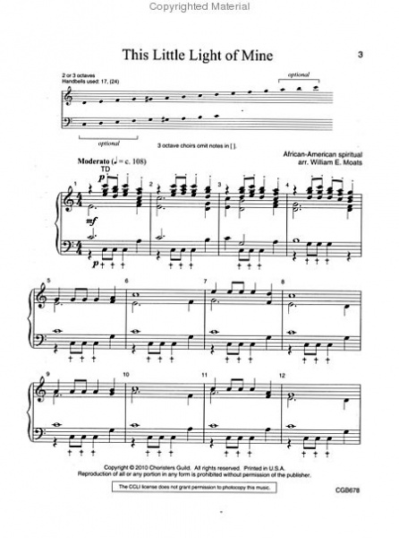 Page 1 of This Little Light of Mine