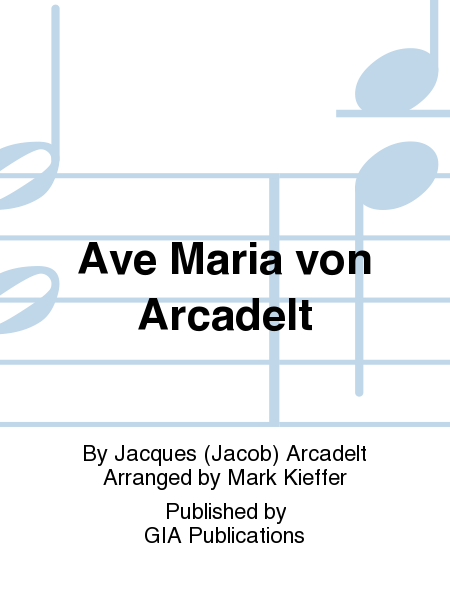 Cover of Ave Maria von Arcadelt