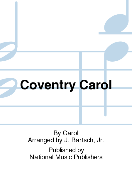 Cover of Coventry Carol