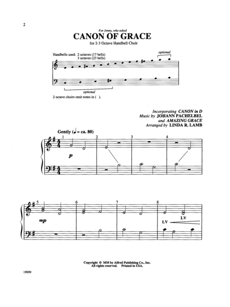Page 1 of Canon of Grace