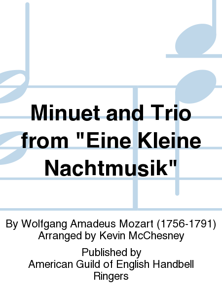 Cover of Minuet and Trio from "Eine Kleine Nachtmusik"