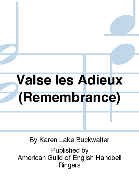 Cover of Valse les Adieux (Remembrance)