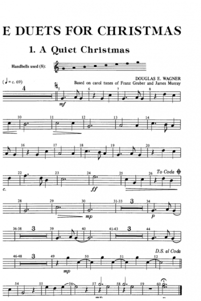 Page 1 of Five Duets for Christmas