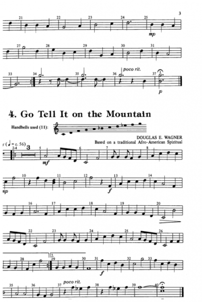 Page 3 of Five Duets for Christmas