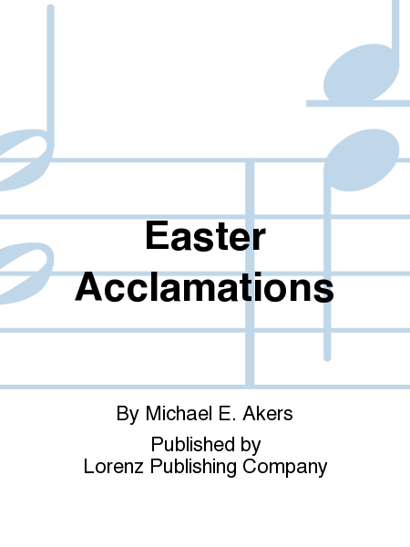 Cover of Easter Acclamations