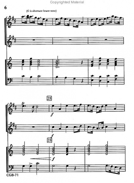 Page 5 of Two Pieces for Handbells and Trumpets